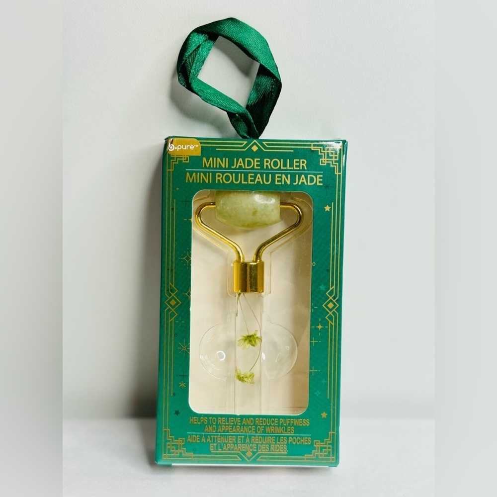 B‎ Pure Mini Facial Jade Roller Stone-Brand NEW IN BOX - Picture 2 of 8